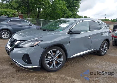 2022 Nissan Murano Platinum from USA, damaged, VIN 5N1AZ2DS2NC125679